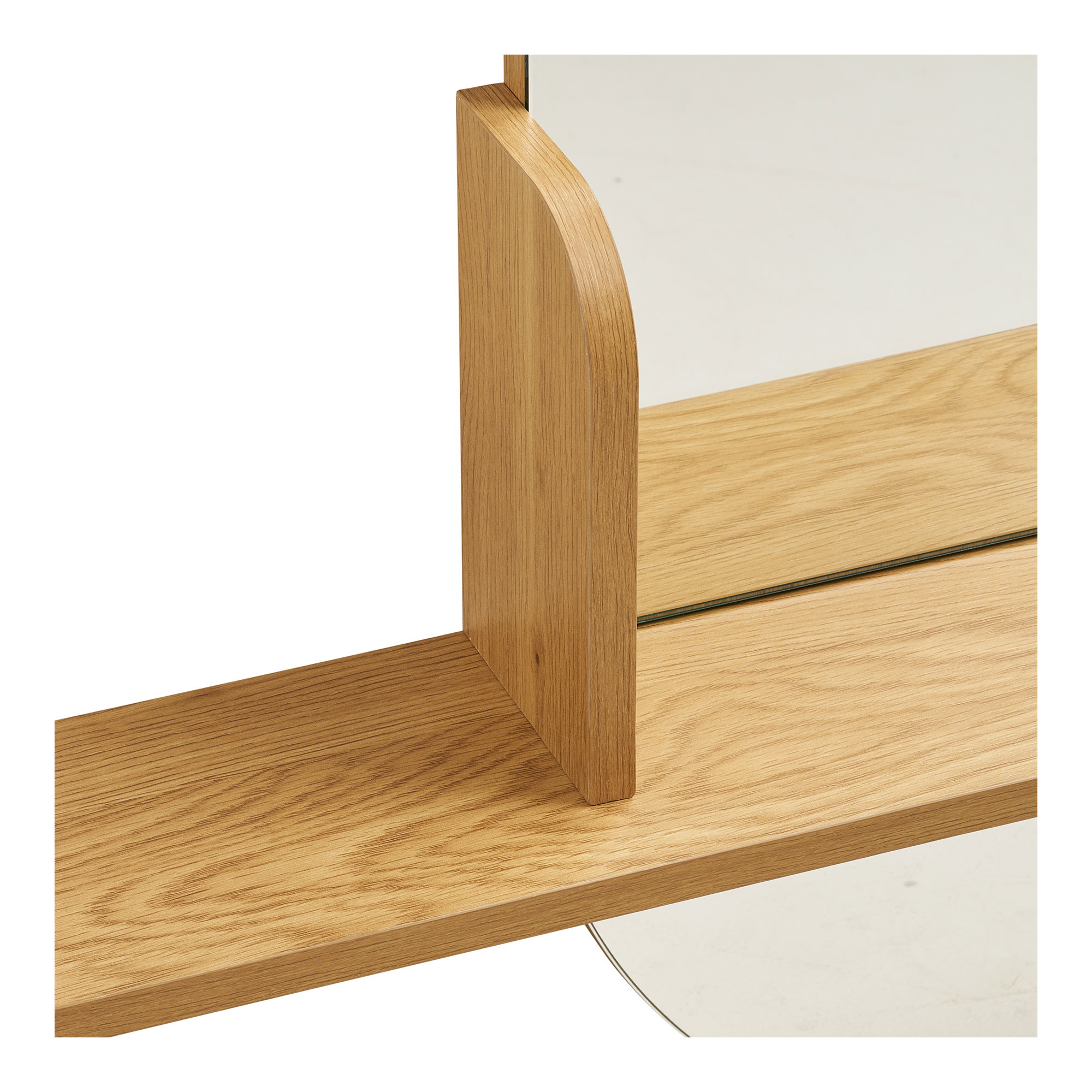 Barco Spiegel met Plank